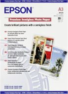 Premium Photo Paper Epson Semi Gloss A3 20Shts 251g