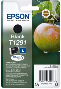 Ink Epson T12914010 Black with pigment ink new series Apple -Size L (11,2ml)