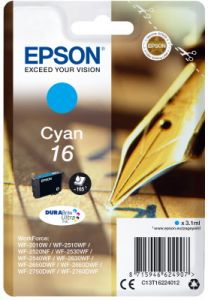 Ink Epson T162240 Cyan with pigment ink