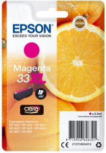 Ink Epson 33XL C13T33634012  Claria Premium  Magenta 8.9ml