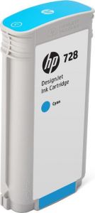 Ink HP DesignJet t730,T830 Cyan 130ml