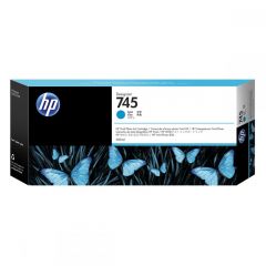 HP 745 Ink Cartridge Cyan 300 ml ( F9K03A )