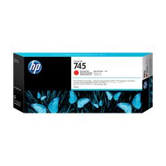 HP 745 300-ml DesignJet Chromatic Red Ink Cartridge