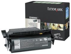Toner Laser Lexmark 12A6865 Black 30K Pgs