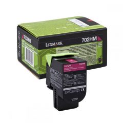 Toner Laser Lexmark 70C2HM0 High Yield Magenta -3k Pgs
