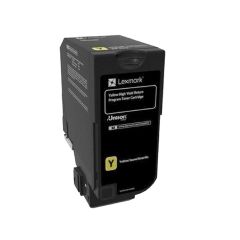 Toner Laser Lexmark 84C2HY0 High Yield Yellow -16k Pgs