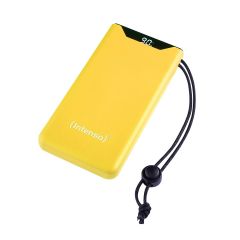 Intenso F10000 Power Bank 10000mAh 20W με Θύρα USB-A και Θύρα USB-C Quick Charge 3.0 Yellow - 7332039