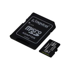 Kingston Canvas Select Plus microSDXC 64GB Class 10 U1 V10 A1 UHS-I με αντάπτορα