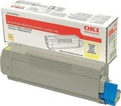 Toner Laser Oki 46508709 Yellow HC - 3K Pgs