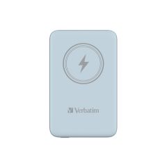 Verbatim Charge 'n' Go Magnetic Wireless Power Bank 10000 Blue