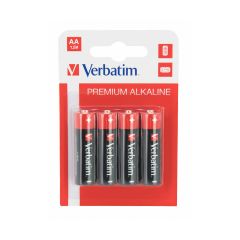 Verbatim AA Battery Alkaline 4 Pack - 49921
