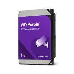 Western Digital Purple 1TB HDD Σκληρός Δίσκος 3.5″ SATA III 5400rpm με 64MB